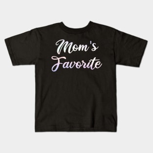 mom's favorite Kids T-Shirt